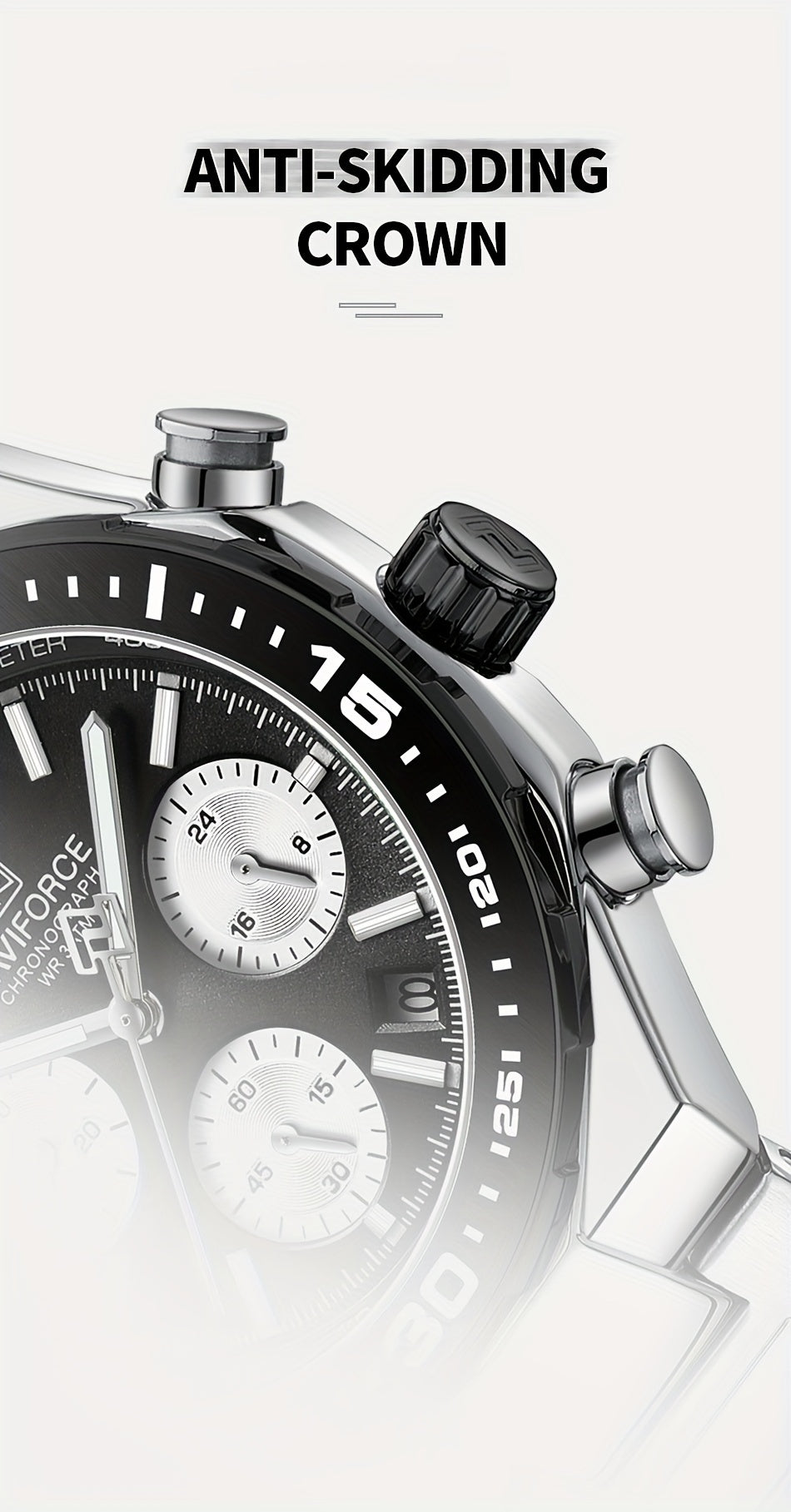 NAVIFORCE Men'S Luxury Business Watch,