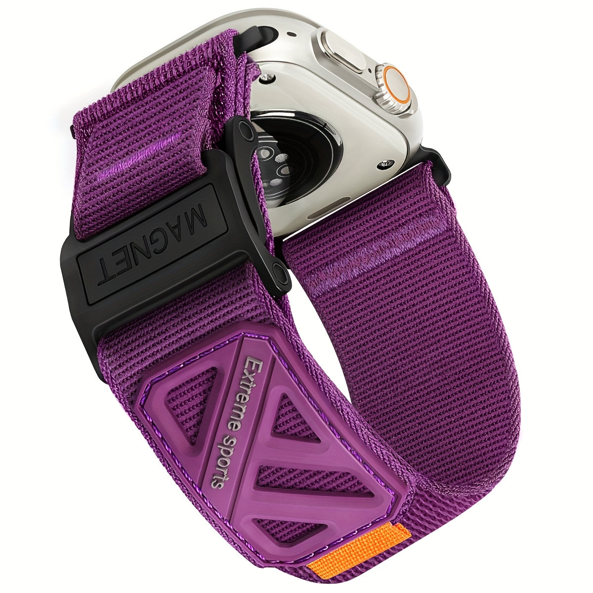 Magnetic Buckle Braided Sport Band Compatible with Apple Watch