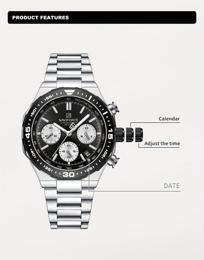 NAVIFORCE Men'S Luxury Business Watch,