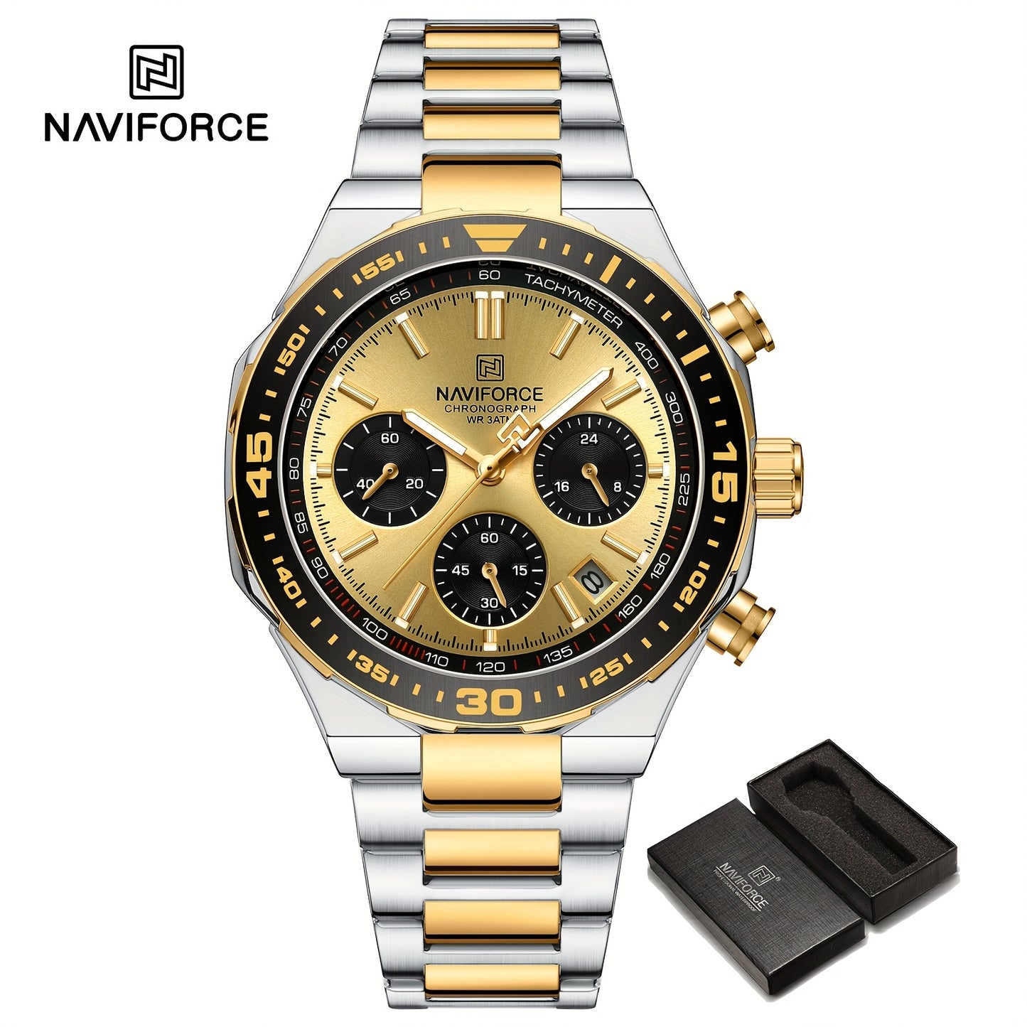 NAVIFORCE Men'S Luxury Business Watch,