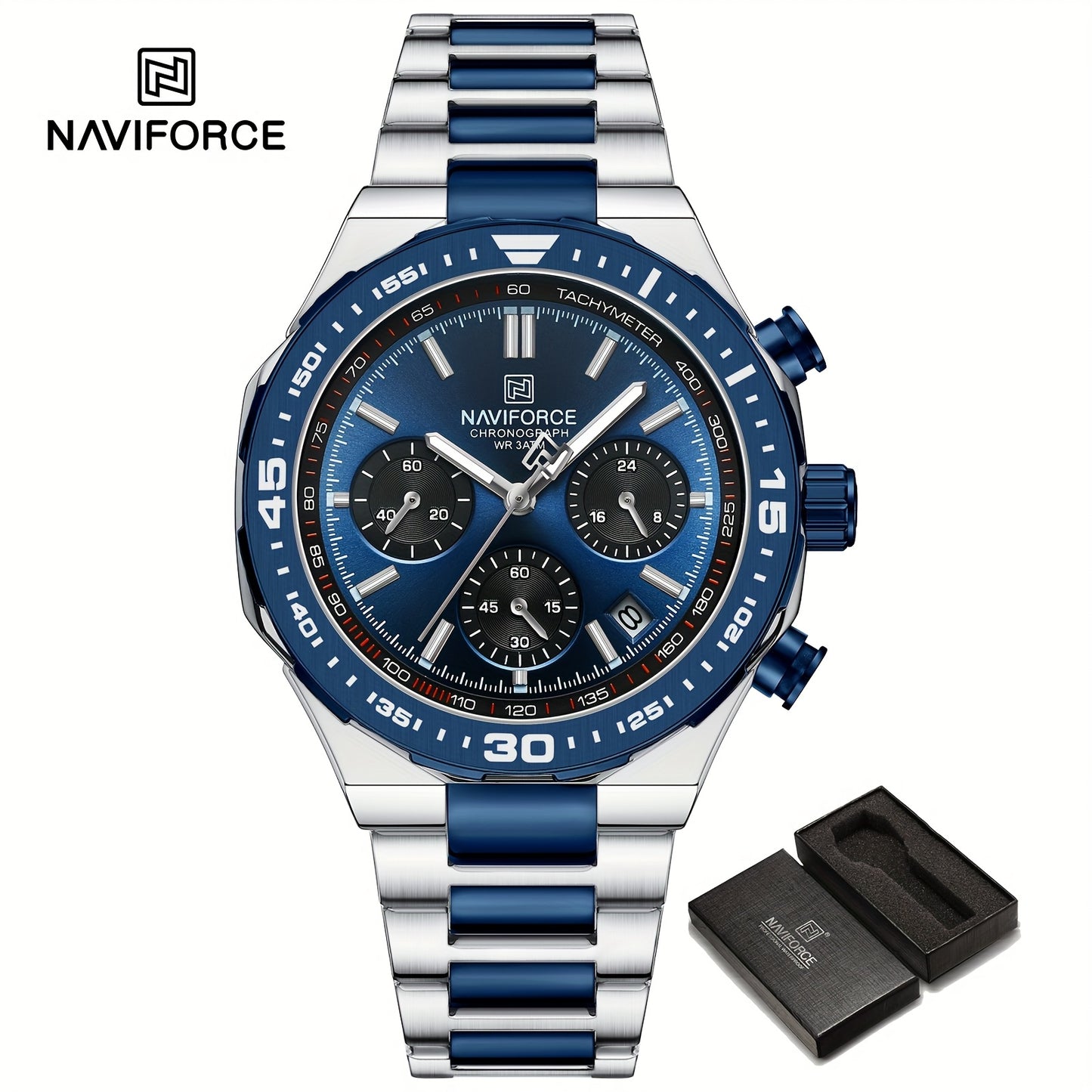 NAVIFORCE Men'S Luxury Business Watch,