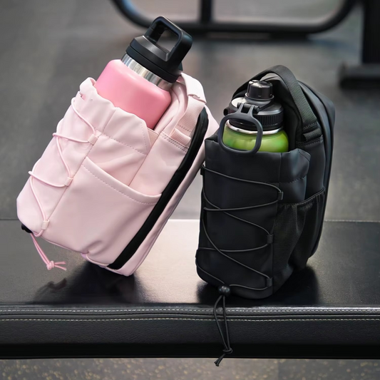 Magnetic Gym Bag with Water Bottle Holder