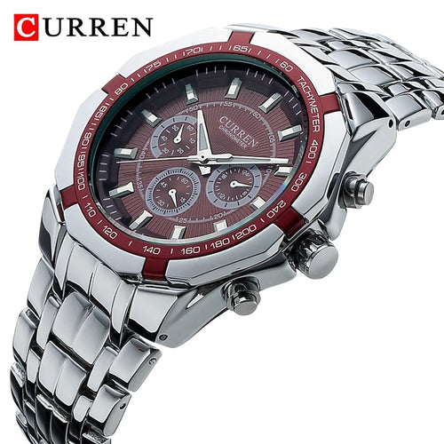 CURREN Men Luxury Brand Military Sport Mens Watches