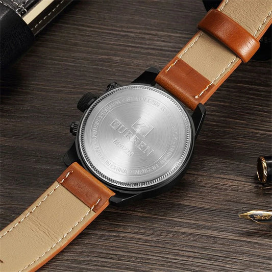Curren Men's Watches Top Brand Luxury Fashion&Casual Business Quartz Watch Date Waterproof Wristwatch Relogio Masculino