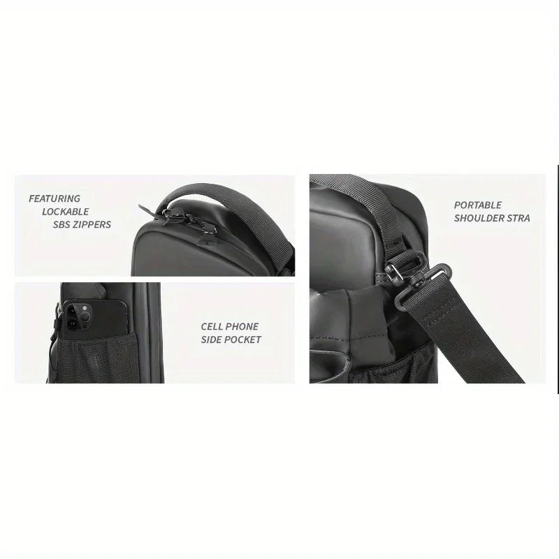 Magnetic Gym Bag Sling Bag Magnetic Gym Bag for Gym, Sports, Travel, Carry-on items