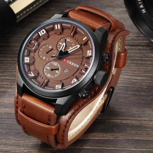 Curren Men's Watches Top Brand Luxury Fashion&Casual Business Quartz Watch
