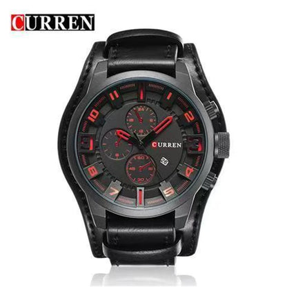 Curren Men's Watches Top Brand Luxury Fashion&Casual Business Quartz Watch Date Waterproof Wristwatch Relogio Masculino