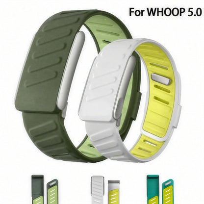 Whoop 5.0 Replacement Strap - Adjustable Sport Band with U-Shaped Connector,