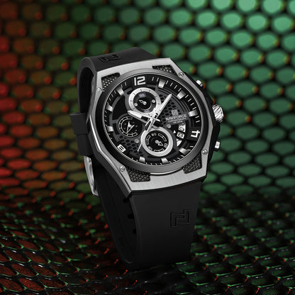 NAVIFORCE Men's Sports Watch - Luxury Quartz Chronograph with Date Display