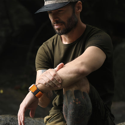 Magnetic Buckle Braided Sport Band Compatible with Apple Watch