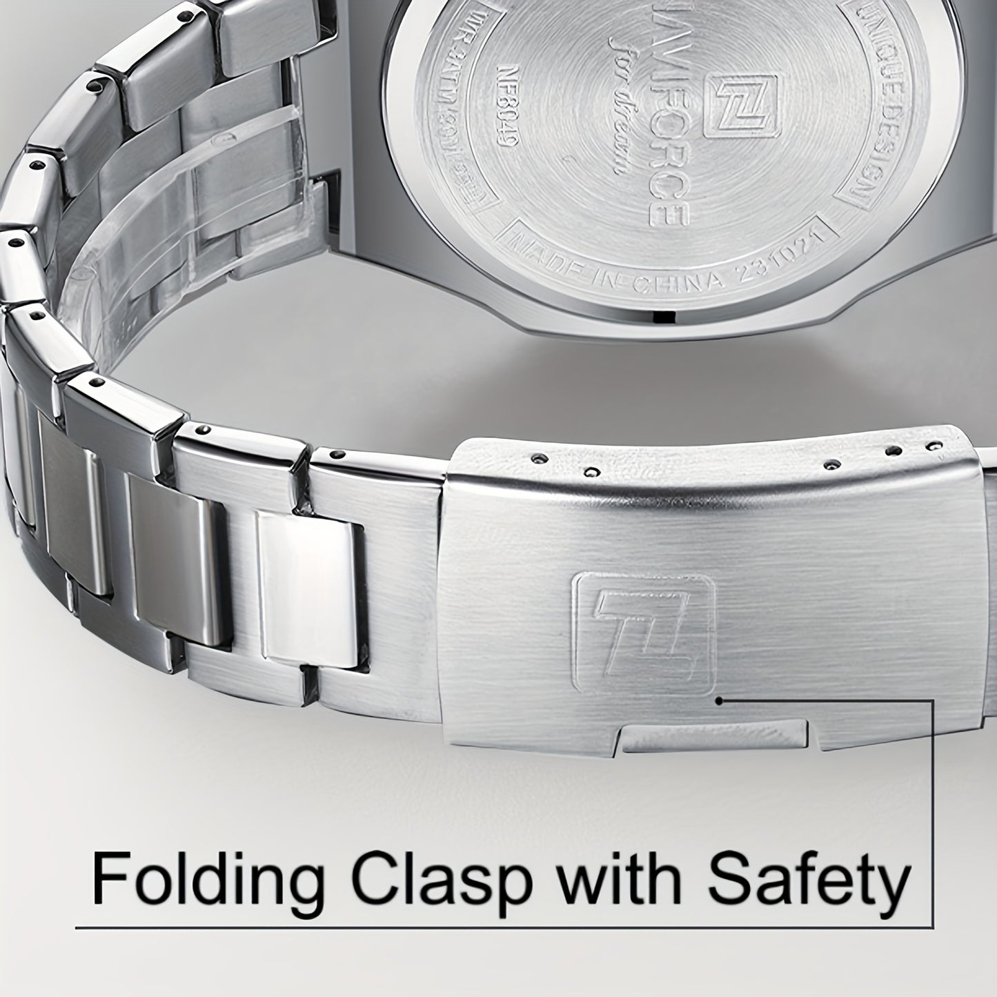 NAVIFORCE Men'S Luxury Business Watch,