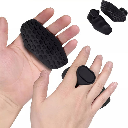 2pcs/1Pair Ergonomic Non-Slip Fitness Grips for Weightlifting, Bodyweight Training