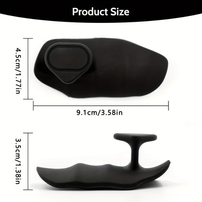 2pcs/1Pair Ergonomic Non-Slip Fitness Grips for Weightlifting, Bodyweight Training
