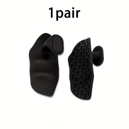 2pcs/1Pair Ergonomic Non-Slip Fitness Grips for Weightlifting, Bodyweight Training